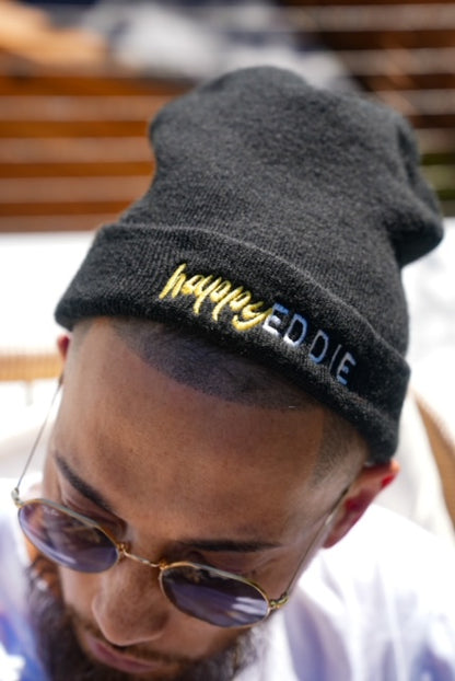 Happy Eddie Cuffed Beanie